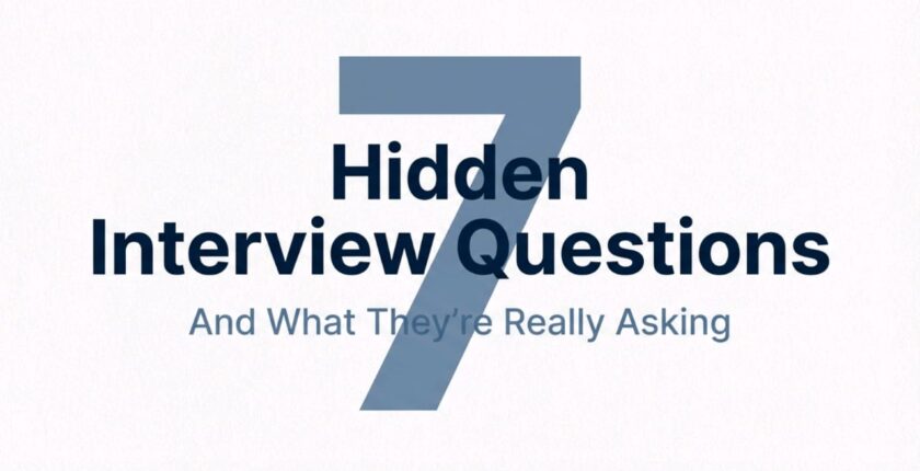 The 7 Hidden Interview Questions Every Job Seeker Must Know