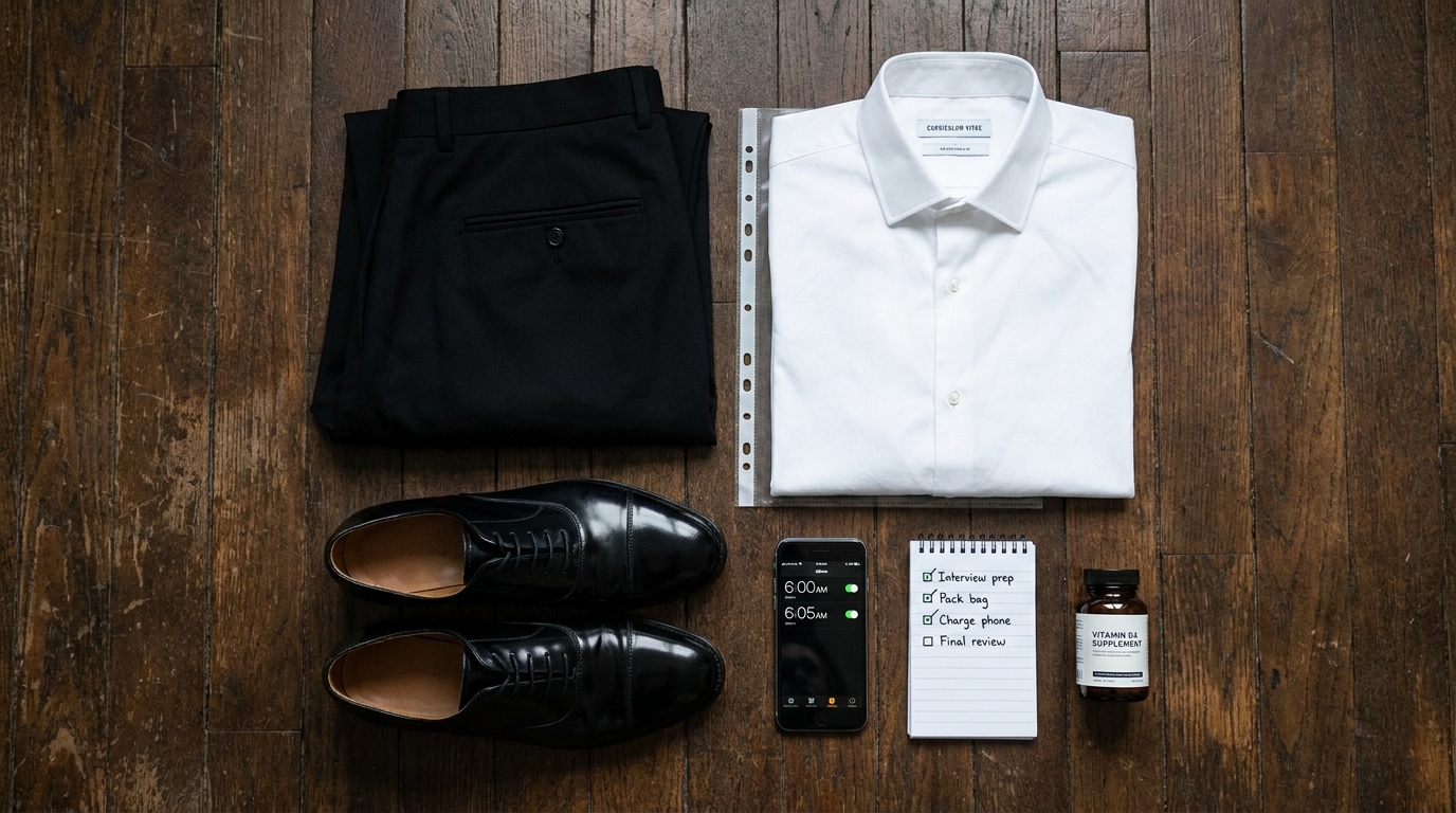 "Night-Before Checklist"